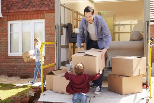 Organised household storage solutions in a Hounslow home