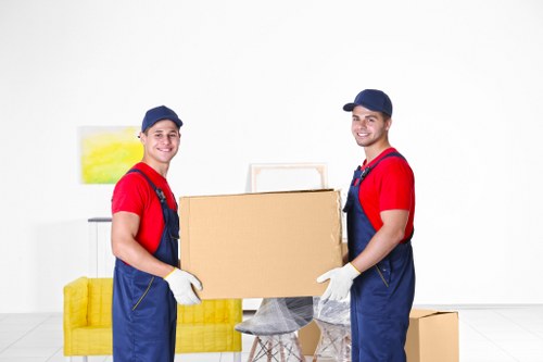Example of a load-based Hounslow storage job for a flat move