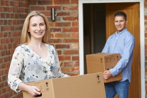 Moving day setup for removals in Hounslow