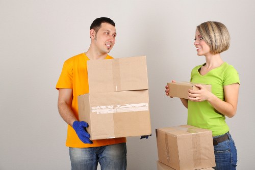 Flexible storage space in Hounslow used for personal belongings